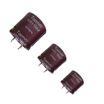 Snap in Aluminum Electrolytic Capacitor 105c Tmce18-9